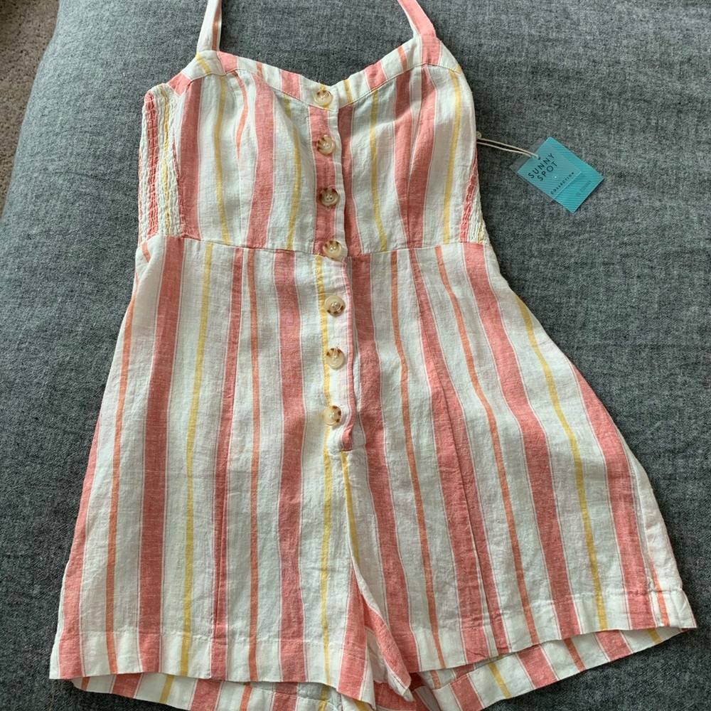 Striped romper - Picture 4 of 5